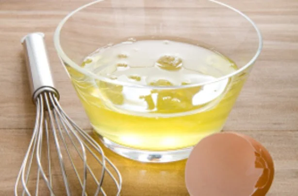 Eggwhite for face mask