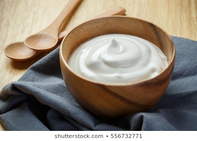 Yogurt- coffee scrub 