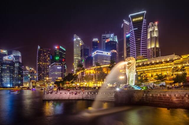 Marina bay, Singapore (Best places to travel alone)