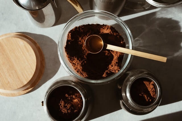 instant coffee face mask