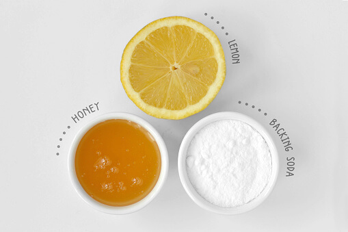 honey and lemon face mask