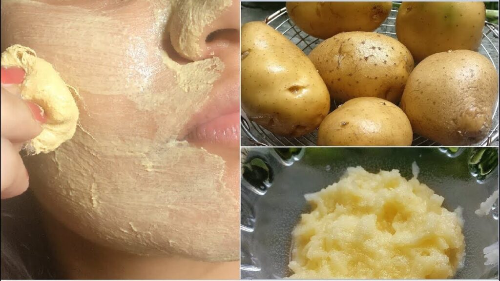 potato for face
