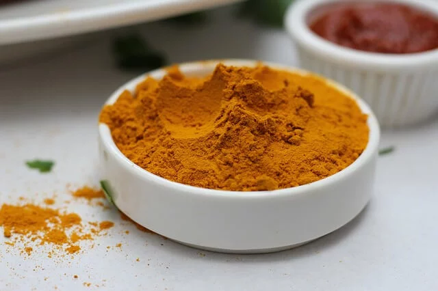 turmeric - gram flour for skin