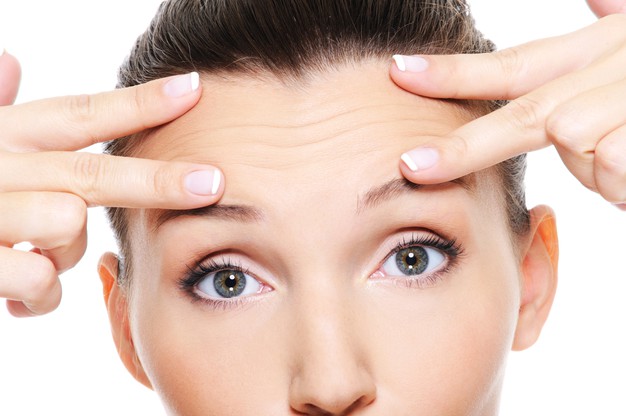 reduce wrinkles on forehead