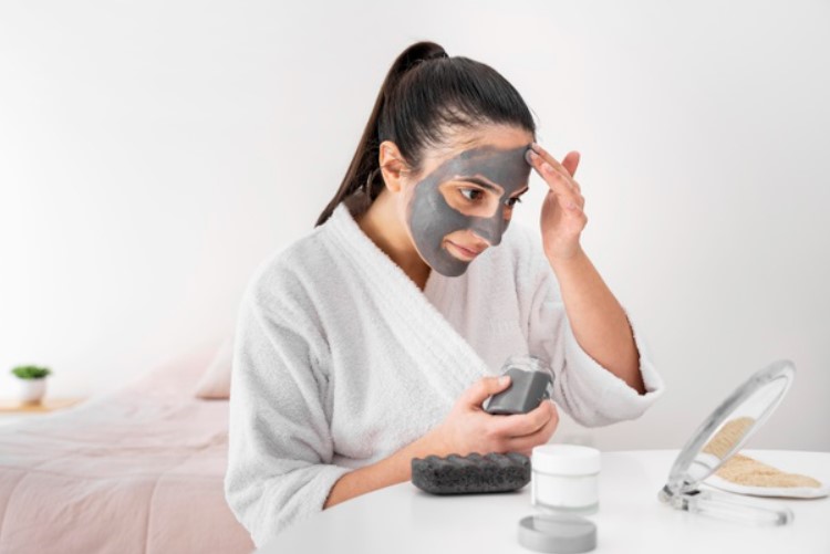 bridal skin care- flaxseed face mask