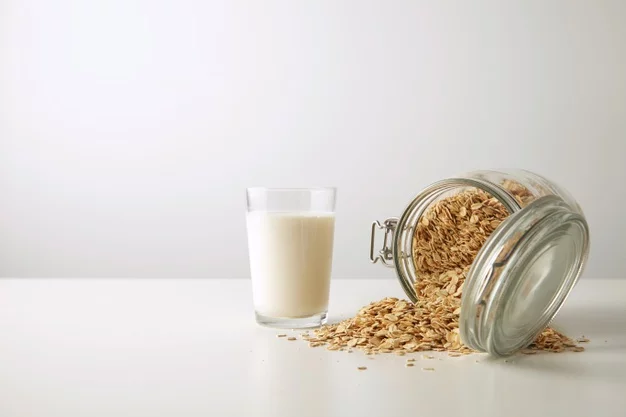 oats and milk on your skin