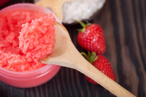 strawberry face mask