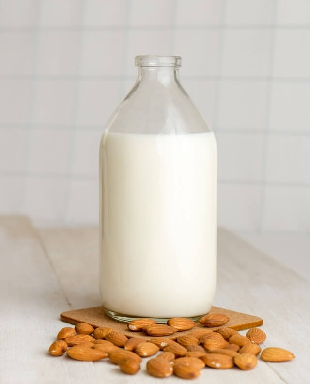 almond milk hair mask